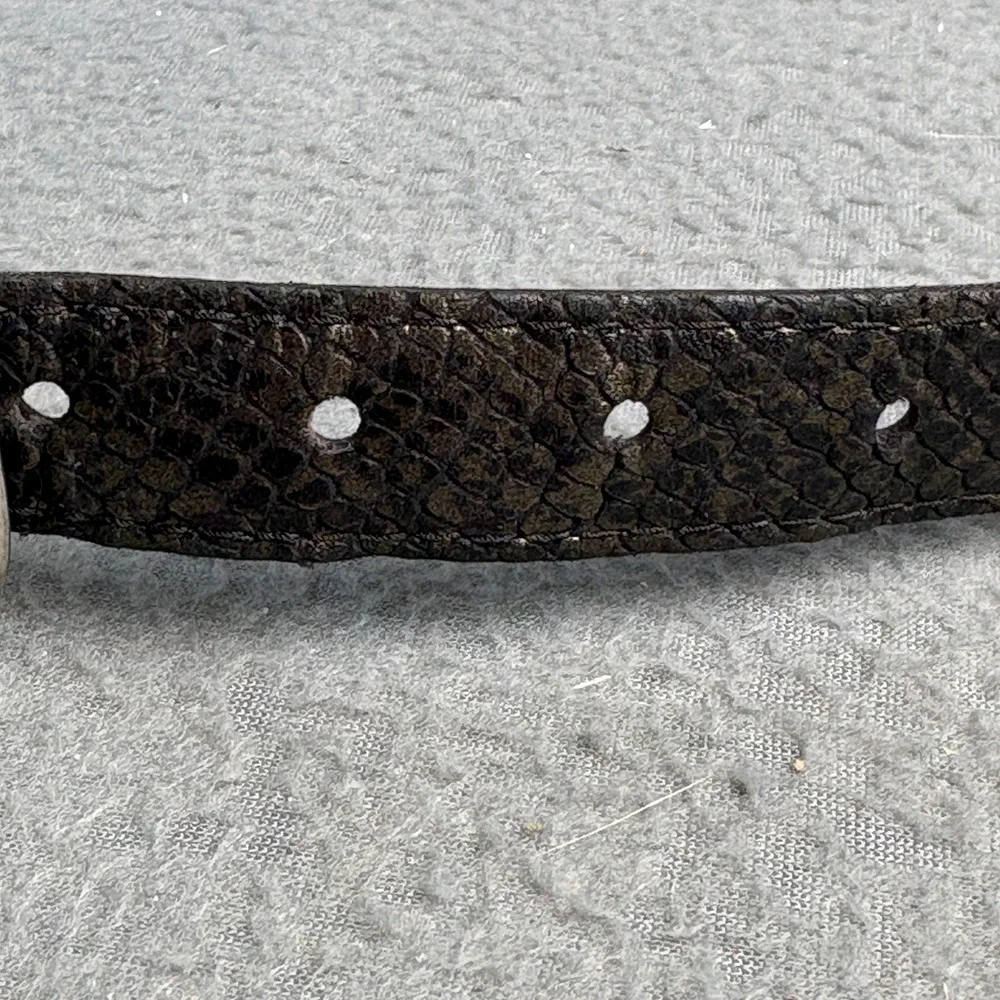 Priore leather belt